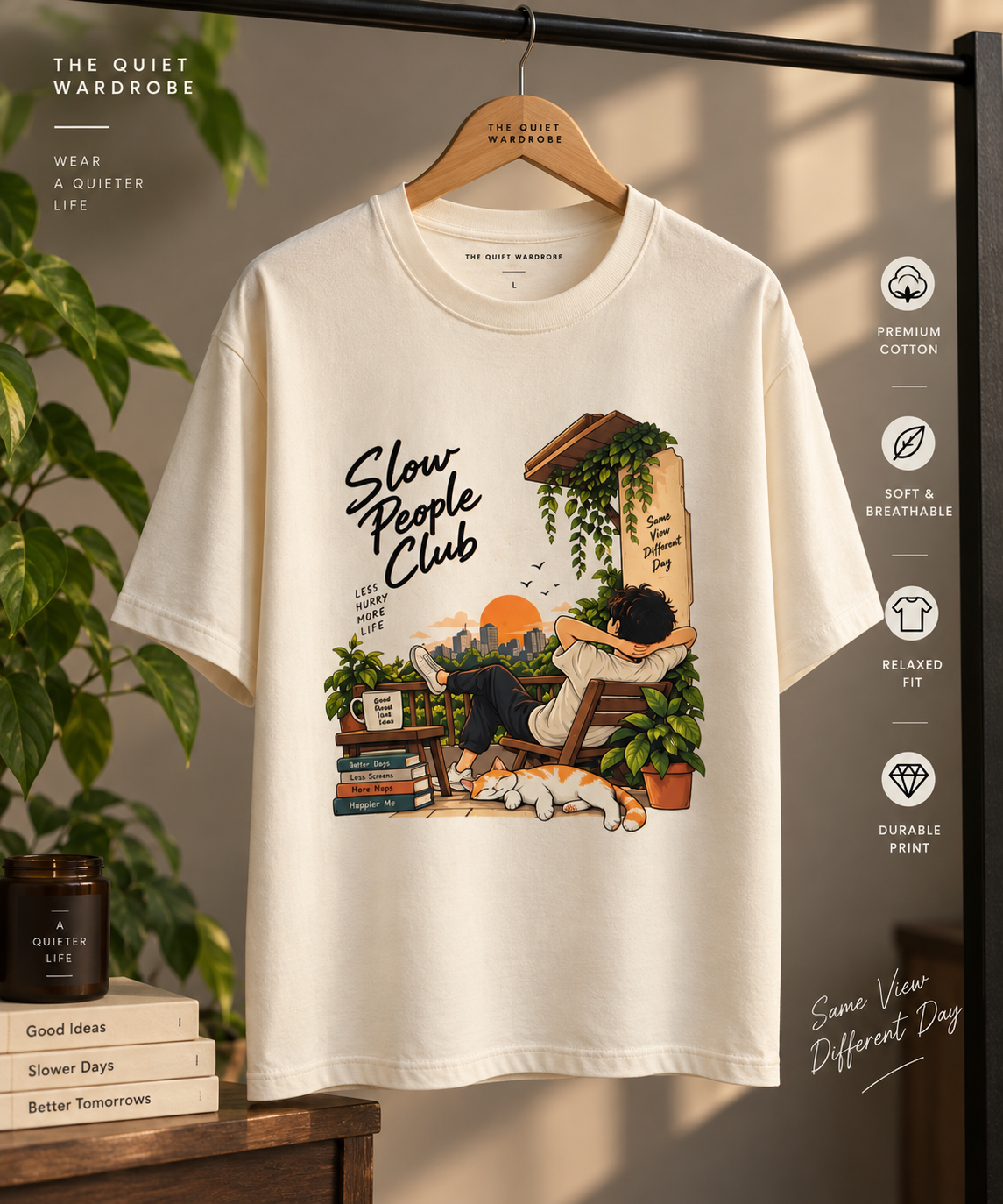 Slow People Club Graphic T-Shirts